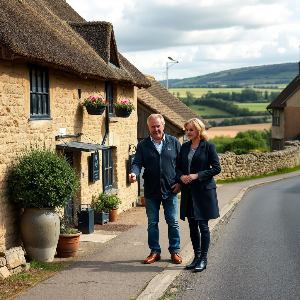 Emotional Clarkson thanks Cotswolds neighbour Amanda Holden